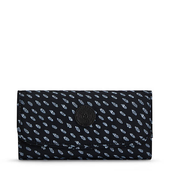 Kipling Money Land Printed Snap Wallet Handbag Ultimate Dots | CA 1284FD